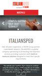 Mobile Screenshot of italiansped.com